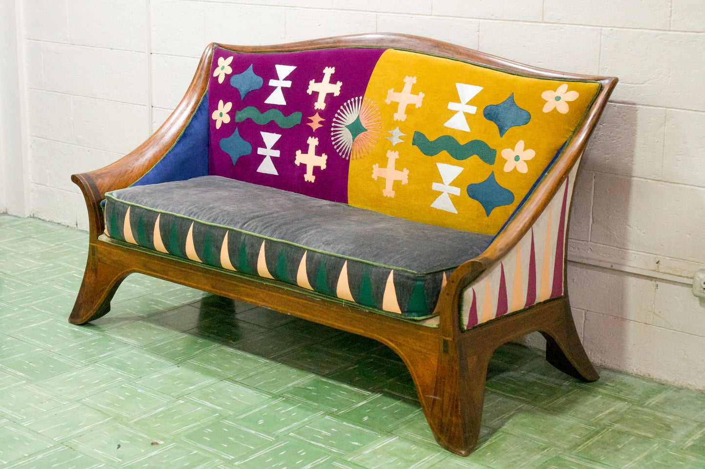 Total Eclipse of the Funk Art Sofa