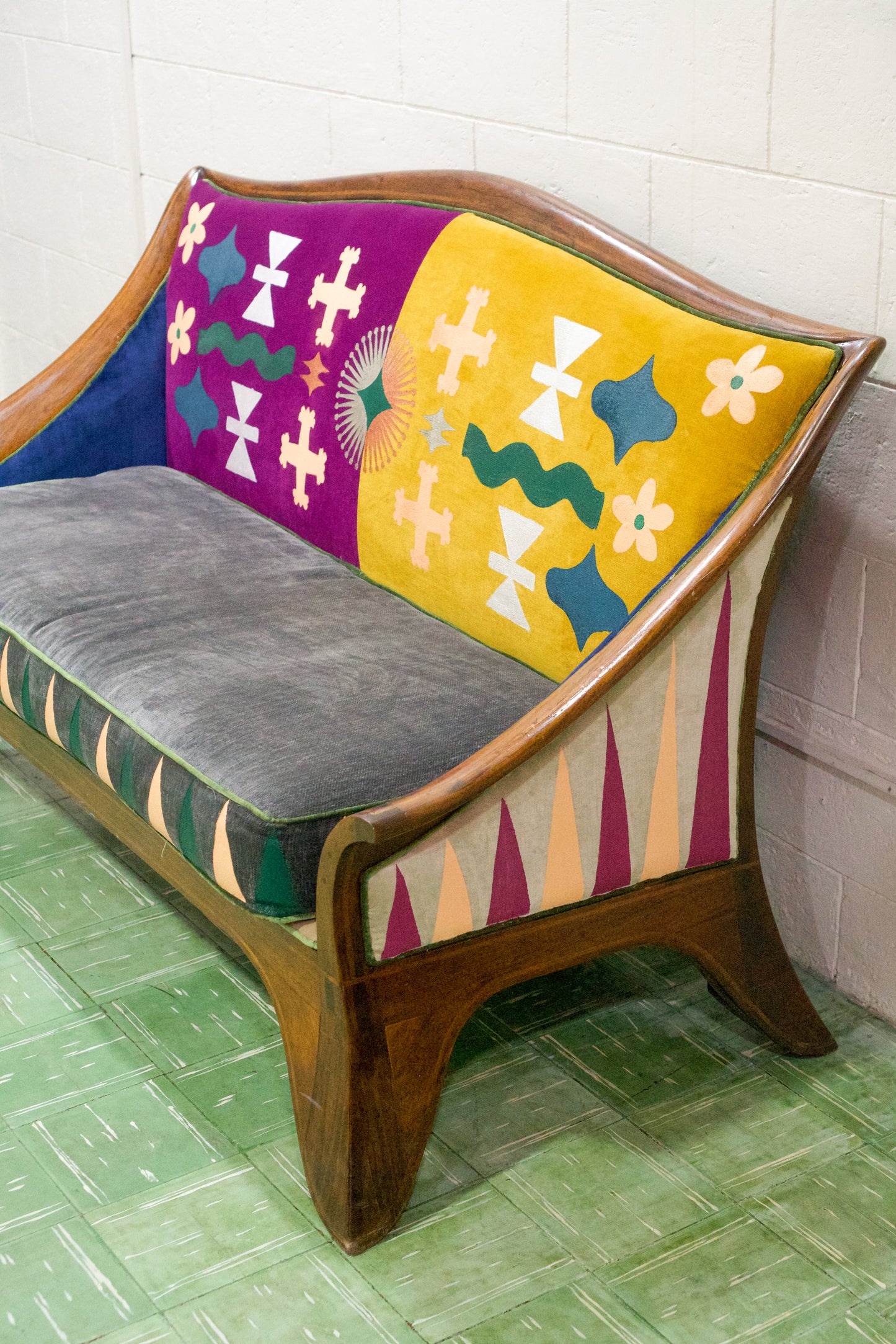 Total Eclipse of the Funk Art Sofa