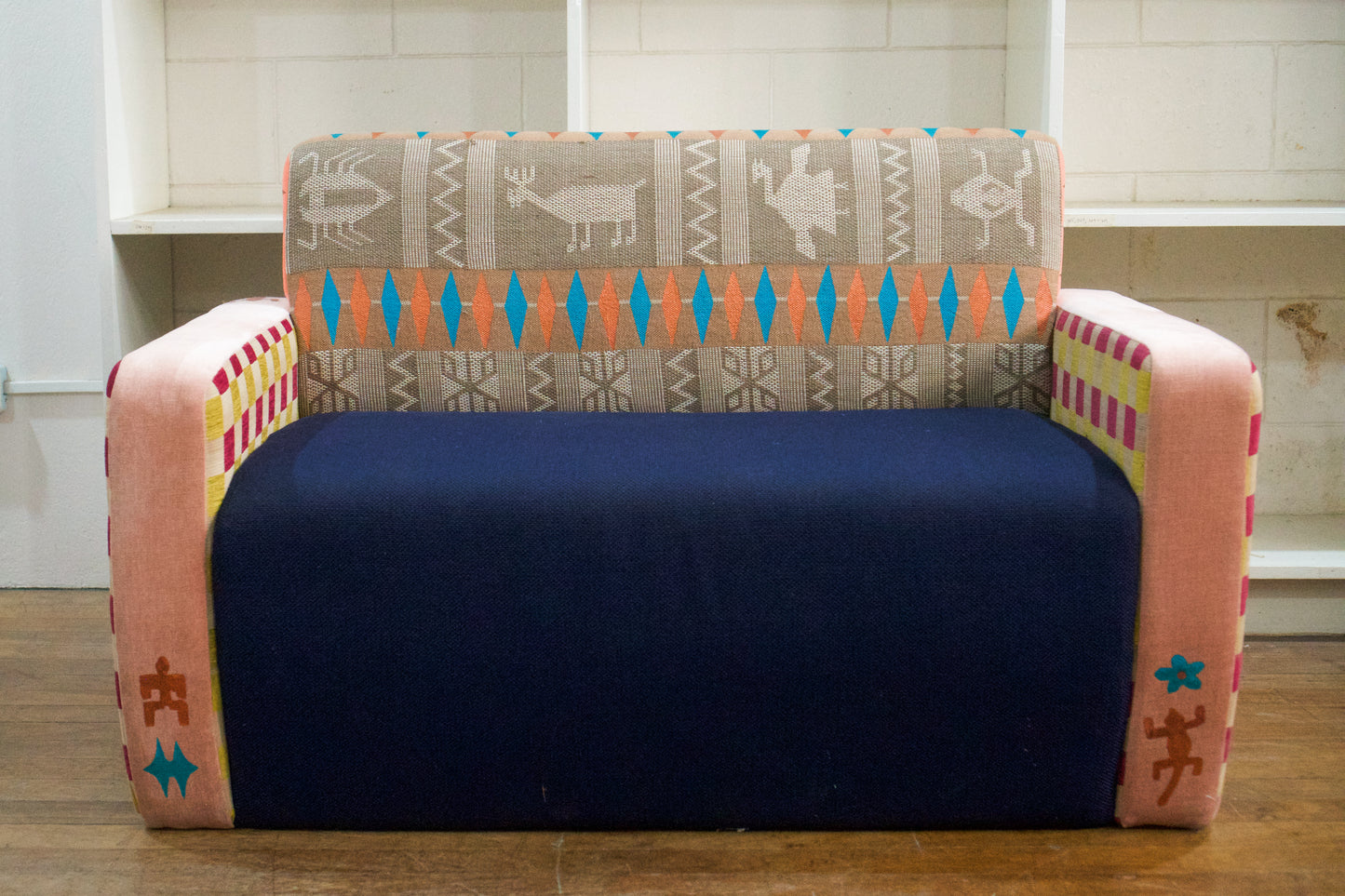 Katu Pixels Loveseat Art Sofa