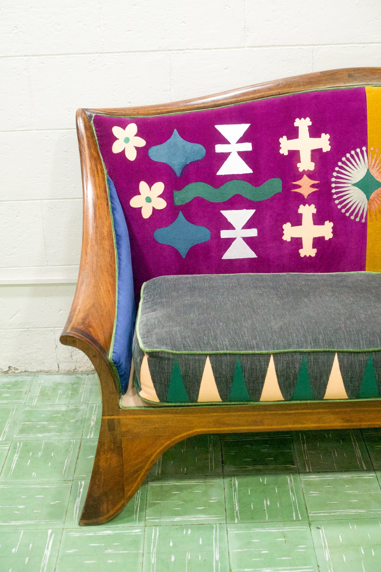 Total Eclipse of the Funk Art Sofa
