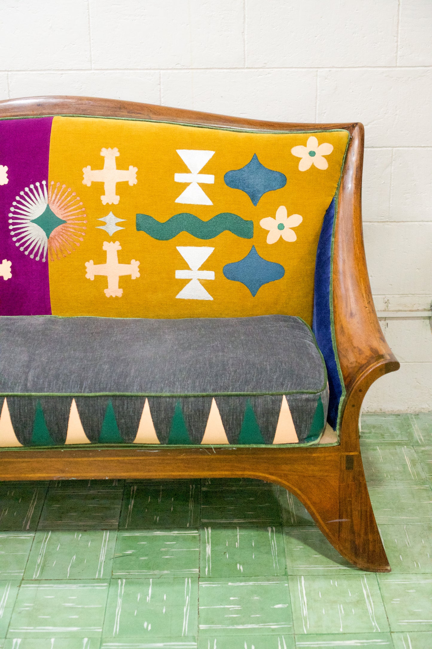 Total Eclipse of the Funk Art Sofa