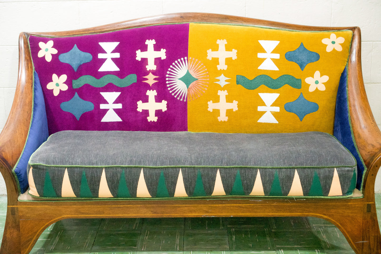 Total Eclipse of the Funk Art Sofa