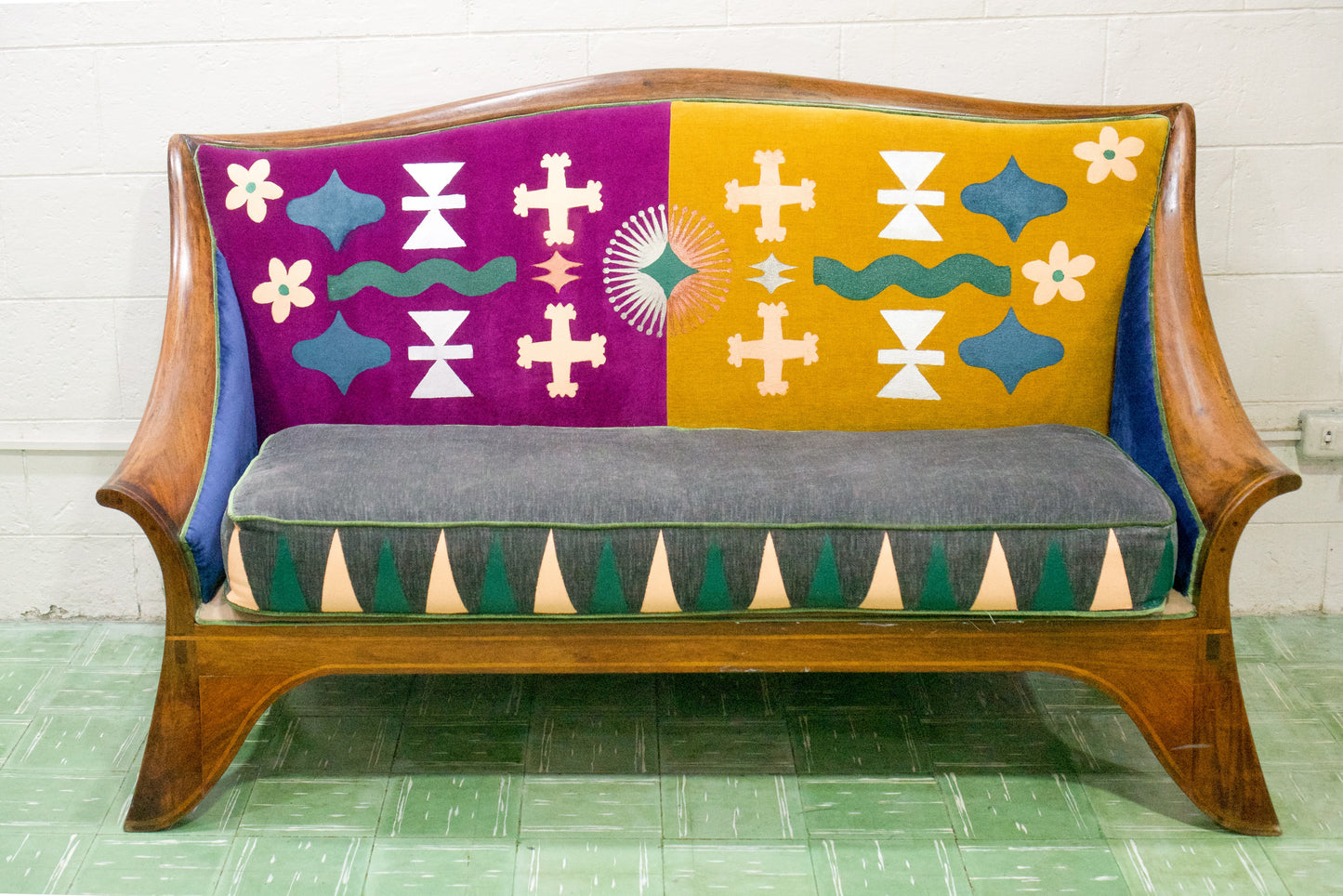 Total Eclipse of the Funk Art Sofa
