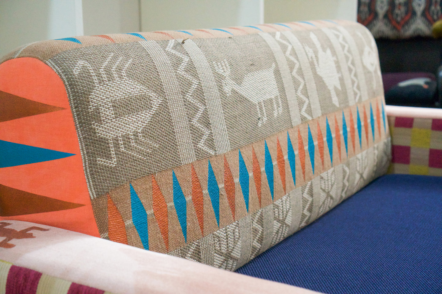 Katu Pixels Loveseat Art Sofa