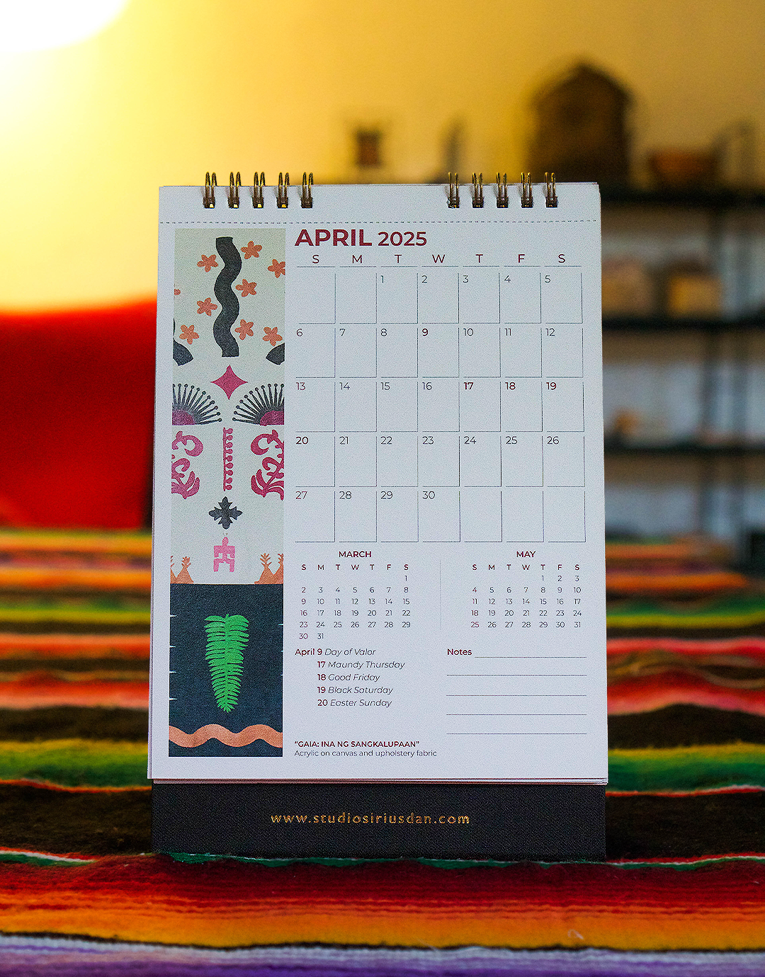2025 Postcard Calendar
