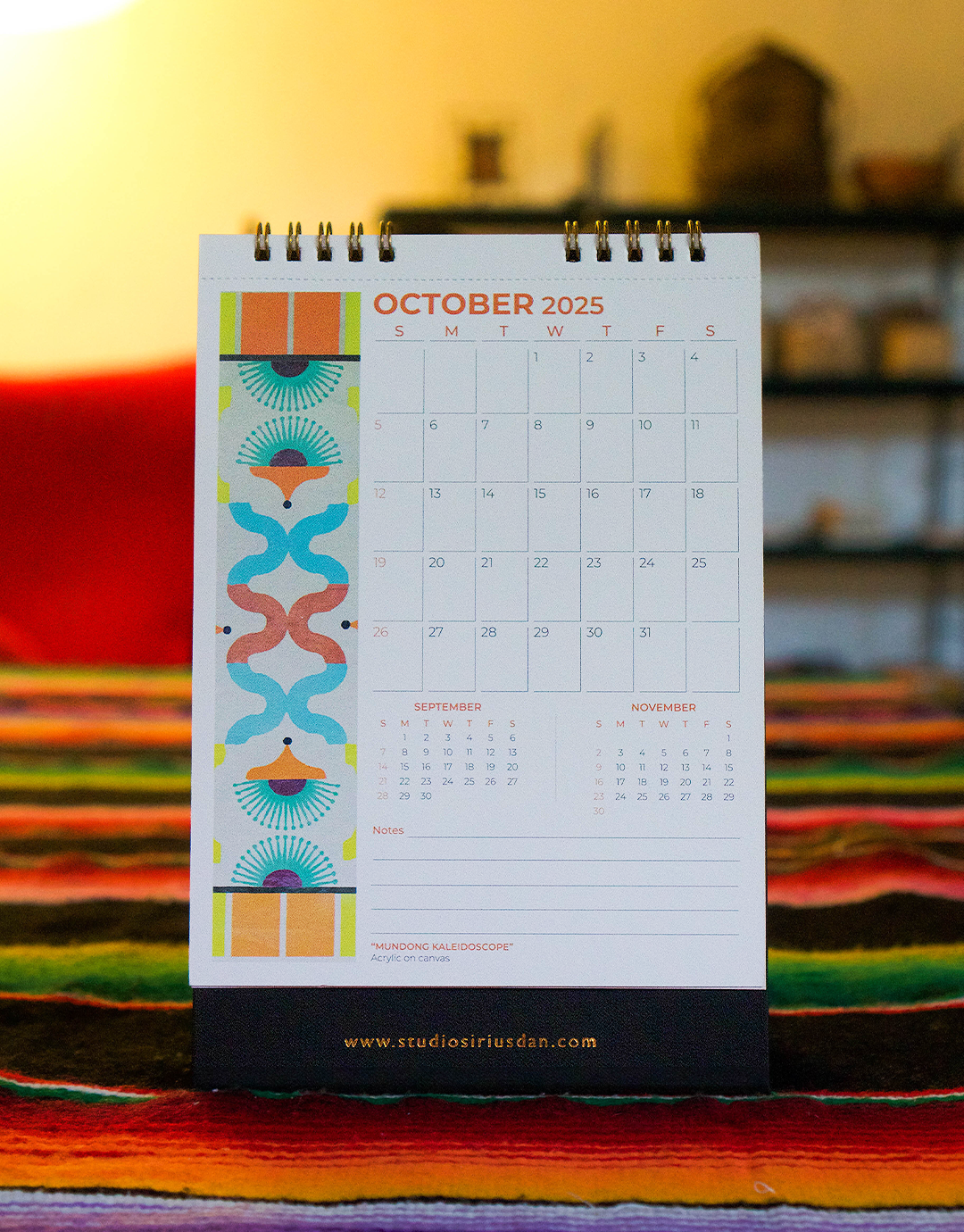 2025 Postcard Calendar
